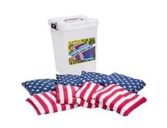 Triumph Sports - Patriotic Bean Bags w/ Tub Container