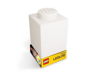 1X1 Brick Silicone Night Light - White