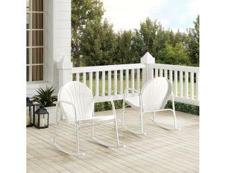 Griffith 2Pc Outdoor Rocking Chair Set