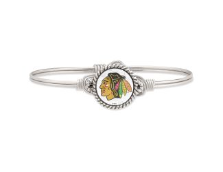 Chicago Blackhawks Bangle Bracelet Size Petite