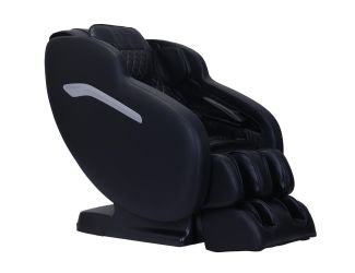 L Track Aura Massage Chair - Black