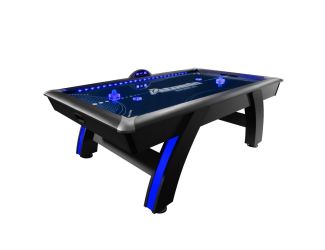 Atomic - 7.5' Indiglo LED Light Up Arcade Air-Powered Hockey Table