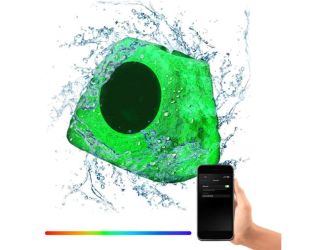Solar Bluetooth Rock LED Speaker