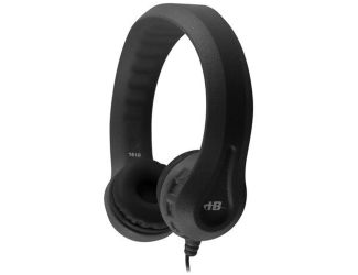 Flex Phones Foam Headphones 3.5mm Plug Black