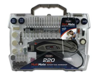 Chicago Power Tool MultiMate 220-Piece Rotary Tool Set