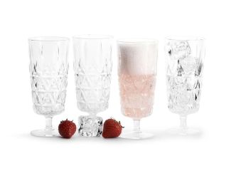 Picnic Outdoor Dinnerware Collection Champagne Glass, Set of 4