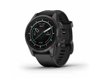 epix Pro (Gen 2) - Sapphire Edition 42 mm - Carbon Gray DLC Titanium with Black Band