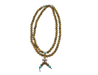 Sandalwood Buddhist Mala Meditation Bracelet