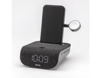 TimeBase Pro+ Triple Charging Bluetooth Alarm Clock