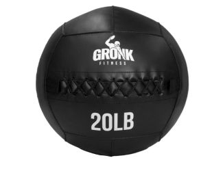 Gronk Fitness Wall Ball Black 20lb