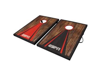 Classic 2ft x 3ft Wood Cornhole Set w/ 8 Bags & Magnetic Scoreboard