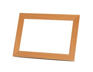 Orange Cedar Wood Outer Frame for Bell+Howell 10.1" Smart Digital Photo Frame