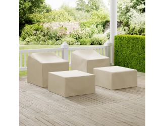 4Pc Furniture Cover Set