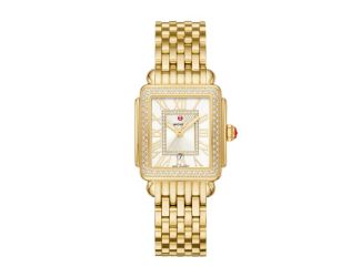 Ladies' Deco Madison Mid 18k Gold-Tone Diamond Watch 148 Diamonds