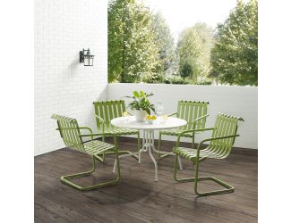 Gracie 5Pc Outdoor Metal Dining Set