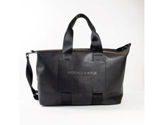 Signature Soft Oversize Weekender - (Black)