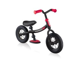 Go Bike Air Adjustable Balance Bike for Toddlers Black/Red