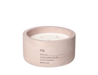 FRAGRA Scented Candle in Concrete Container - 3 Wick