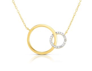 Diamond Circle Necklace