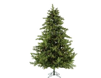 7.5-Ft. Woodside Pine Christmas Tree with Warm White LED Lighting and EZ Connect