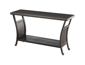 Traditions 50-in. Slat-top Outdoor Console Table