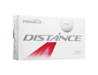 Pinnacle Distance White Golf Balls - 15 Pack