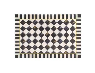 Courtly Check Floor Mat - 2' x 3'