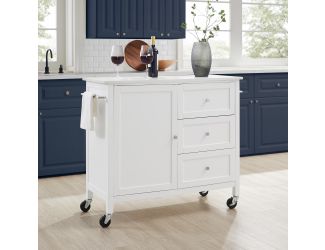 Soren Stone Top Kitchen Island/Cart
