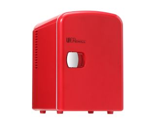 Uber Chill 6 Can Mini Fridge Red