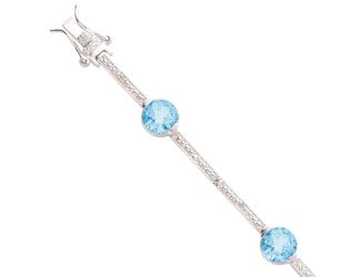 Blue Topaz Bracelet