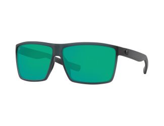 Rincon Matte Smoke Crystal with Green Mirror Polarized