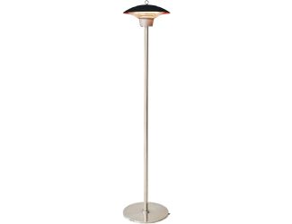 Electric Halogen Infrared Stand Heat Lamp, Black