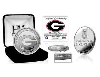 University of Georgia Bulldogs Silver Mint Coin