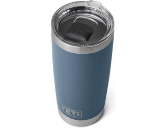 Yeti Rambler 20 oz Tumbler Nordic Blue w Magslider Lid