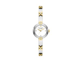 Ladies Monroe Heritage Bloom 2-Tone Stainless Steel Watch White Dial