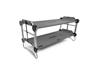Kid-O-Bunk Portable, Bunkable Cot System - Grey