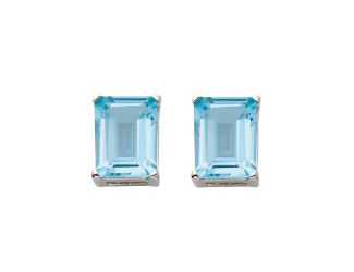Blue Topaz Earrings
