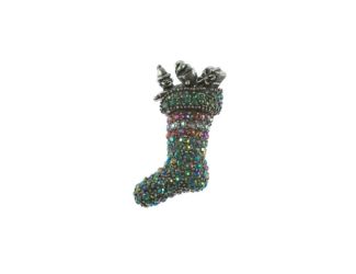 Joyful Sentiments Christmas Stocking Pin