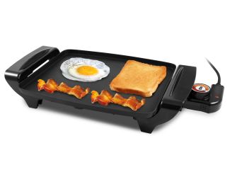 10.5" Electric Nonstick Griddle w/ Cool Touch Handles