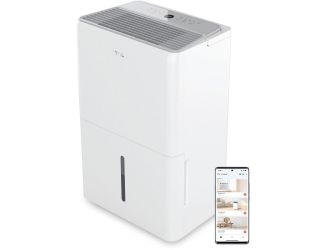 TCL 4,500 Sq. Ft. Smart Dehumidifier, Energy Star 2024, 50 Pints Per Day, Works with Alexa/Google As