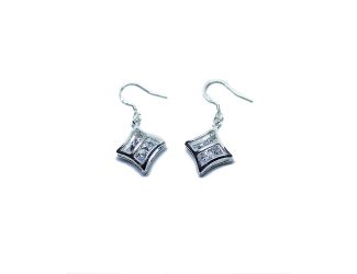 CZ Cage Earrings