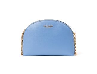 Morgan Double Zip Dome Crossbody - Kingfisher Blue