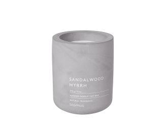 FRAGRA - Large Candle in Concrete Container- Sandalwood