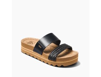Reef Womens Vista Hi - Black Braid