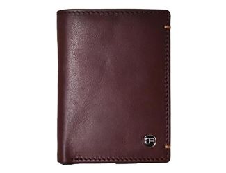 Organic Wallet, with Decorative Stitch