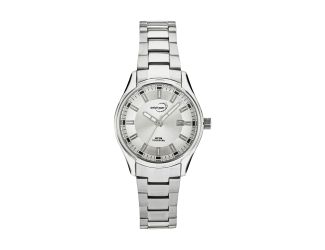 Ladies Silver Sunray Dial Watch