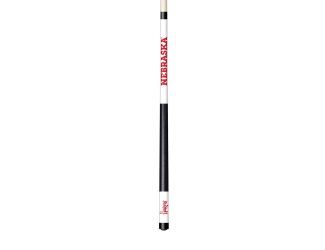 University Of Nebraska Laser Etched Pool Cues