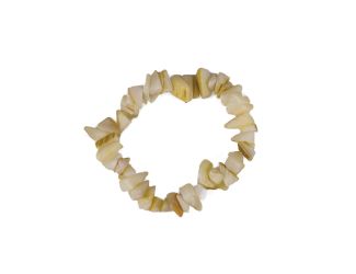 Mother of Pearl Shell Stretch Bracelet