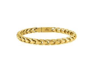 Bulova Link 6mm Gold-Tone Bracelet, 7.25"