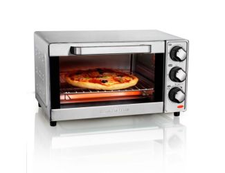 4 Slice Stainless Toaster Oven